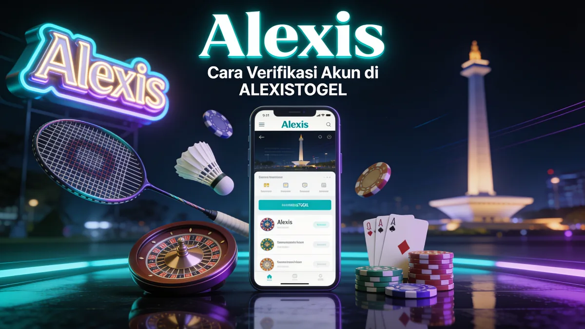 alexis di Indonesia — Cara Verifikasi Akun di ALEXISTOGEL